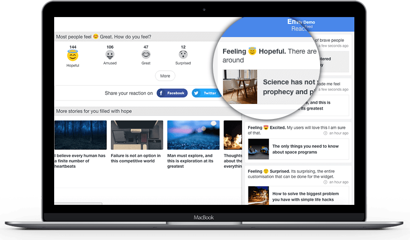 Emotify reaction-feed-large